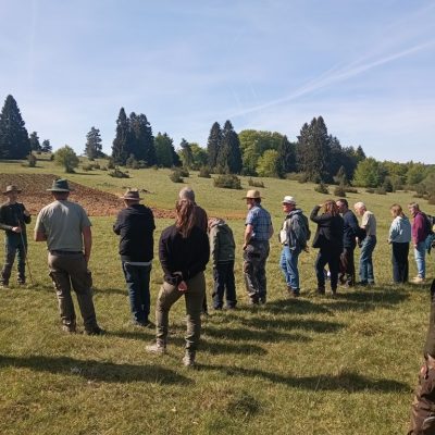 Fachexkursion „Vogelschutz bei der Beweidung von Wacholderheiden“